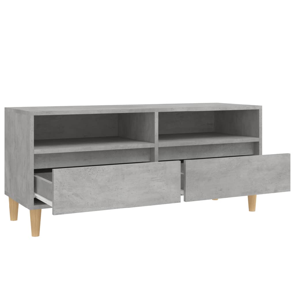 Tv-meubel 100x34,5x44,5 cm bewerkt hout