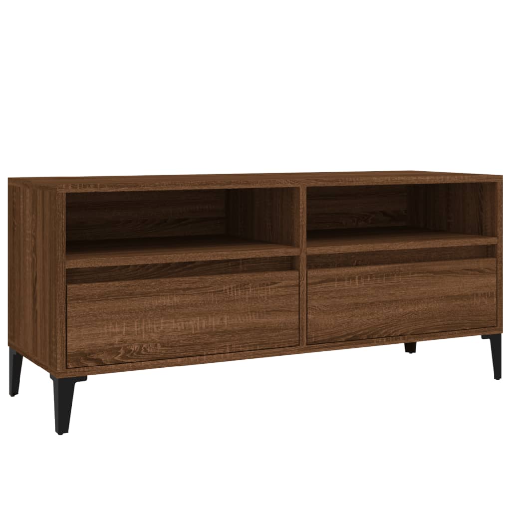 Tv-meubel 150x30x44,5 cm bewerkt hout