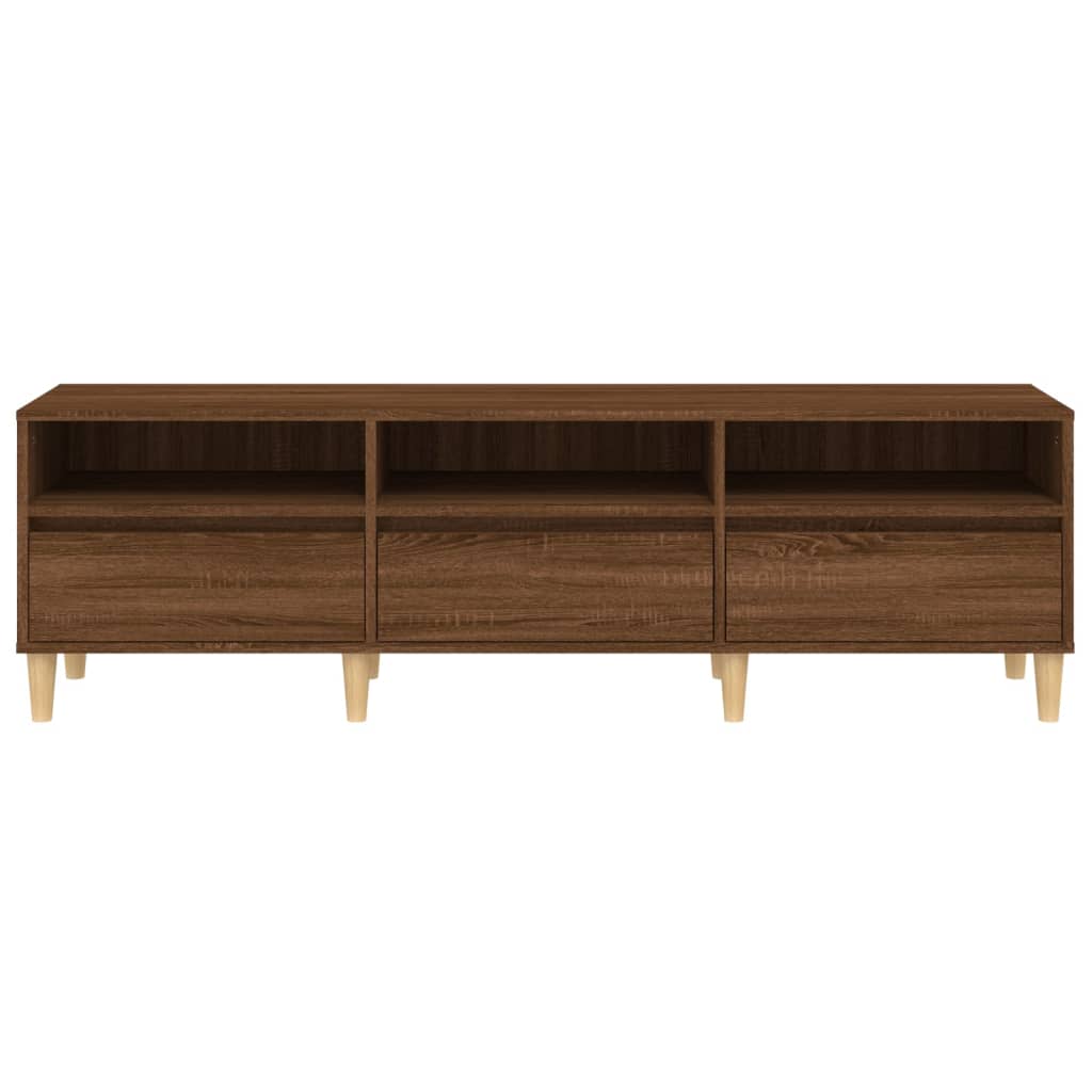 Tv-meubel 100x34,5x44,5 cm bewerkt hout