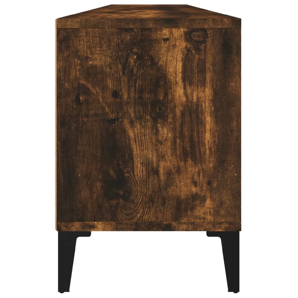 Tv-meubel 150x30x44,5 cm bewerkt hout eikenkleurig