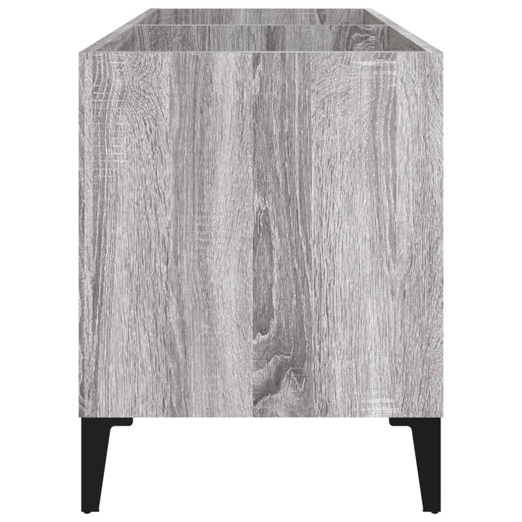 Platenkast 74,5x38x48 cm bewerkt hout