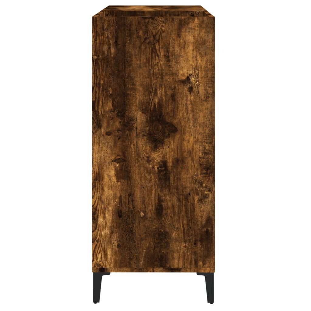 Platenkast 84,5x38x89 cm bewerkt hout