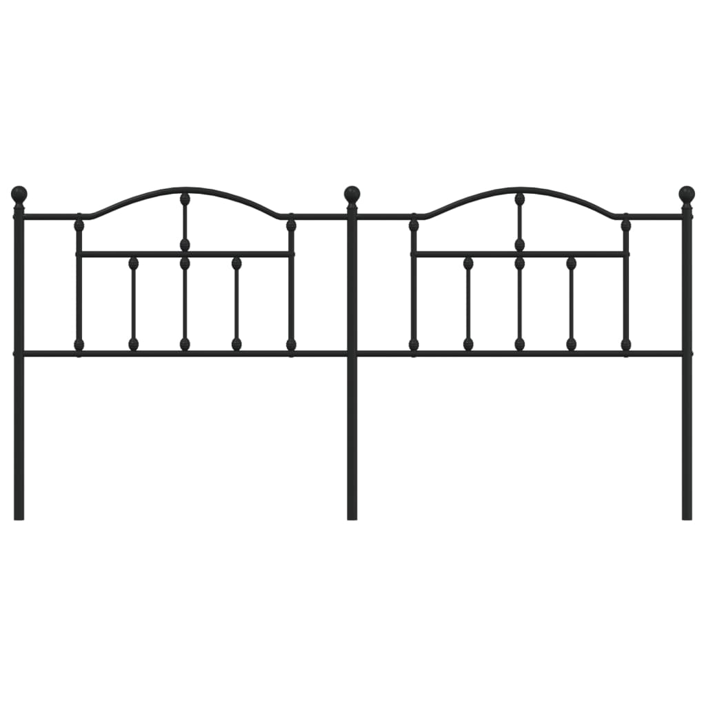 Hoofdbord 160 cm metaal