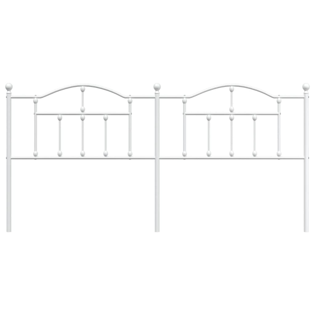 Hoofdbord 160 cm metaal