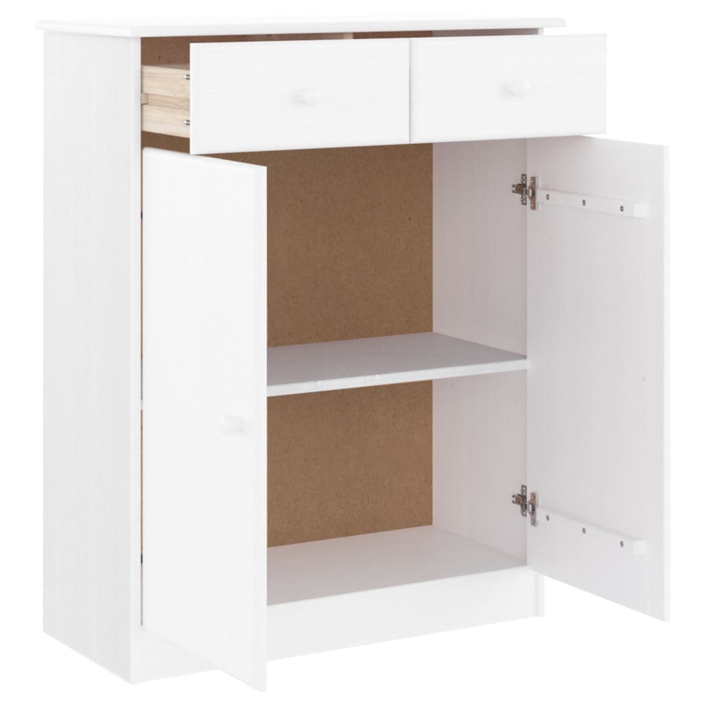 Schoenenkast ALTA 77x35x96 cm massief grenenhout