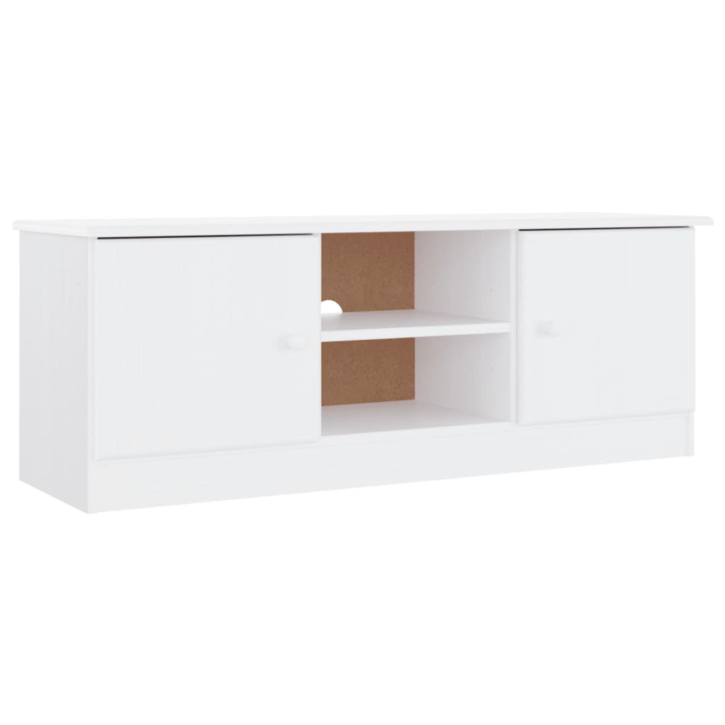 TV-meubel ALTA 112x35x41 cm massief grenenhout