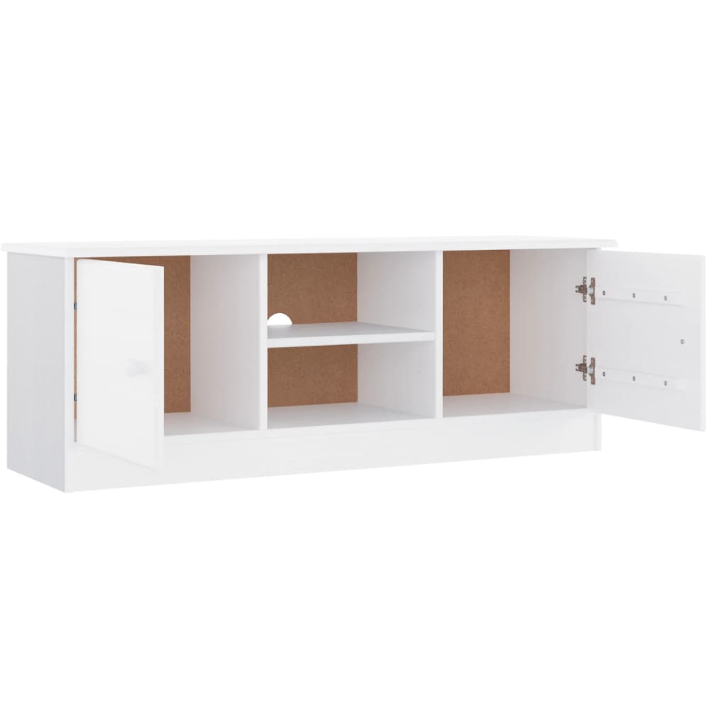 TV-meubel ALTA 112x35x41 cm massief grenenhout