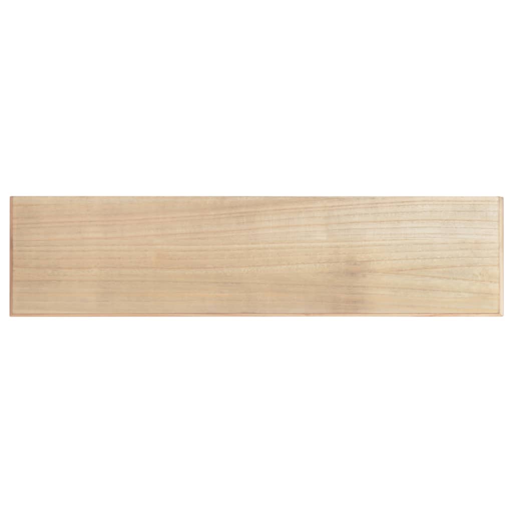 Wandtafel 110x30x76 cm bewerkt hout