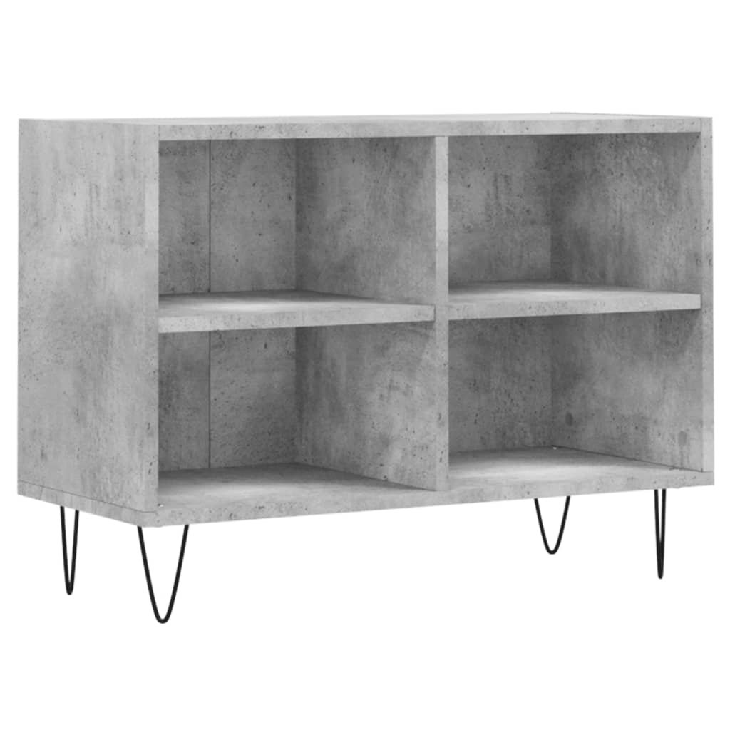 Tv-meubel 69,5x30x50 cm bewerkt hout eikenkleurig