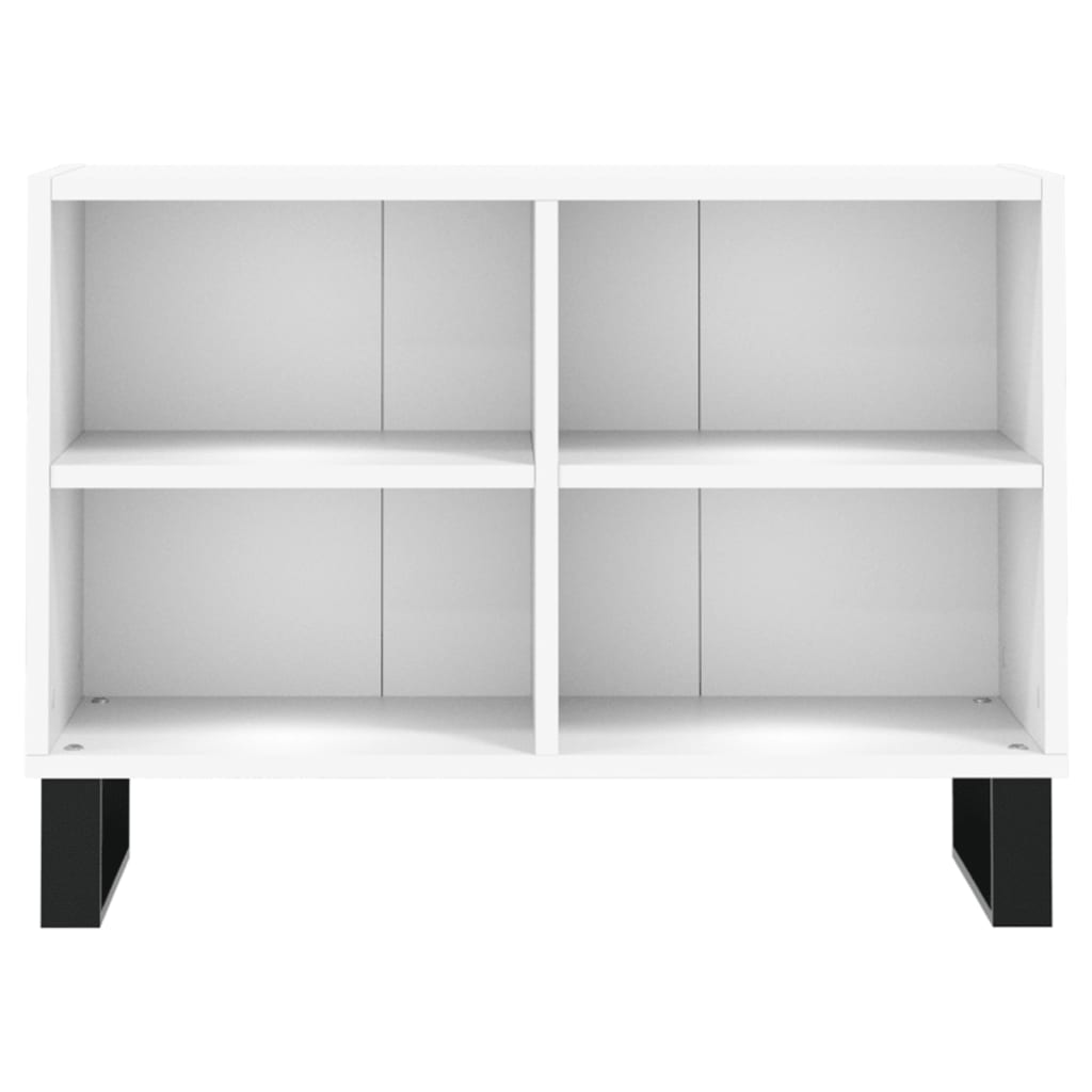 Tv-meubel 69,5x30x50 cm bewerkt hout eikenkleurig