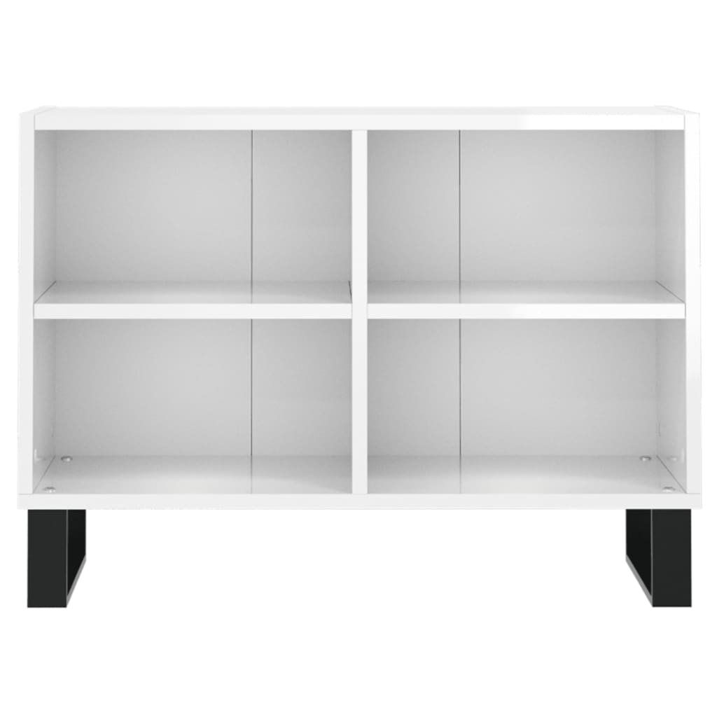 Tv-meubel 69,5x30x50 cm bewerkt hout eikenkleurig