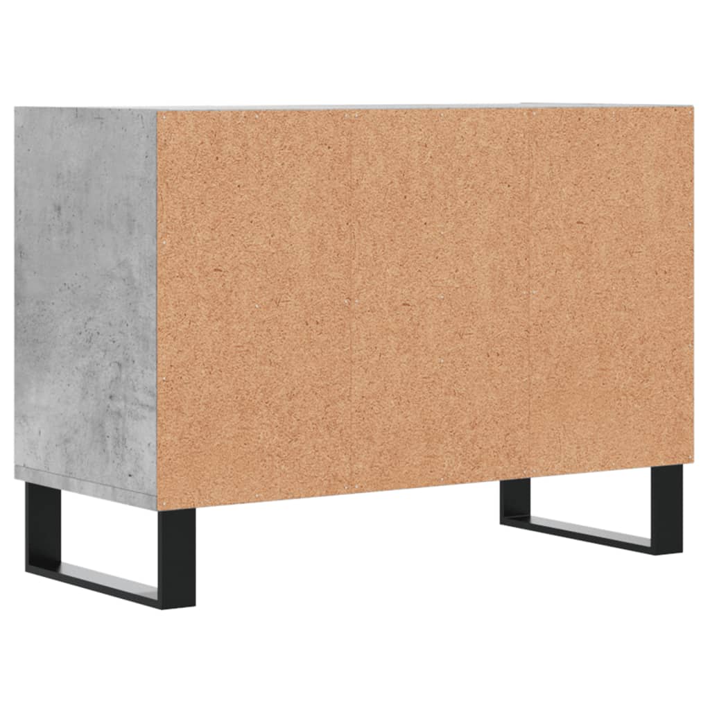 Tv-meubel 69,5x30x50 cm bewerkt hout eikenkleurig