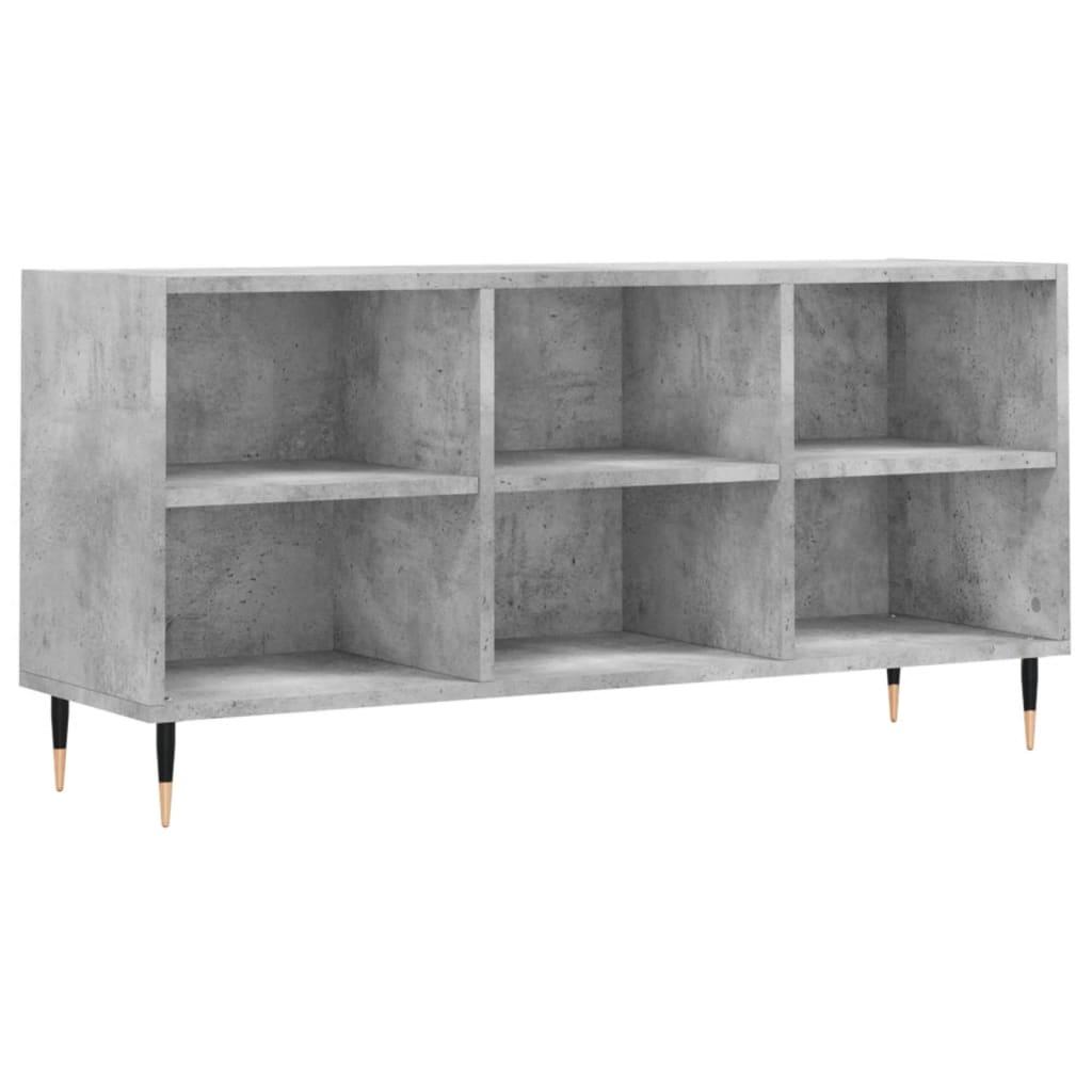 Tv-meubel 103,5x30x50 cm bewerkt hout bruin eikenkleur