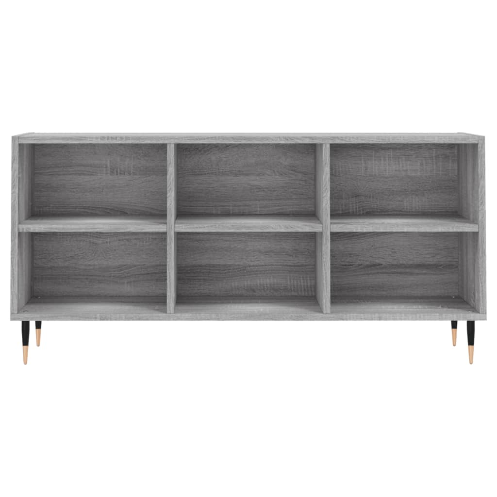 Tv-meubel 103,5x30x50 cm bewerkt hout bruin eikenkleur