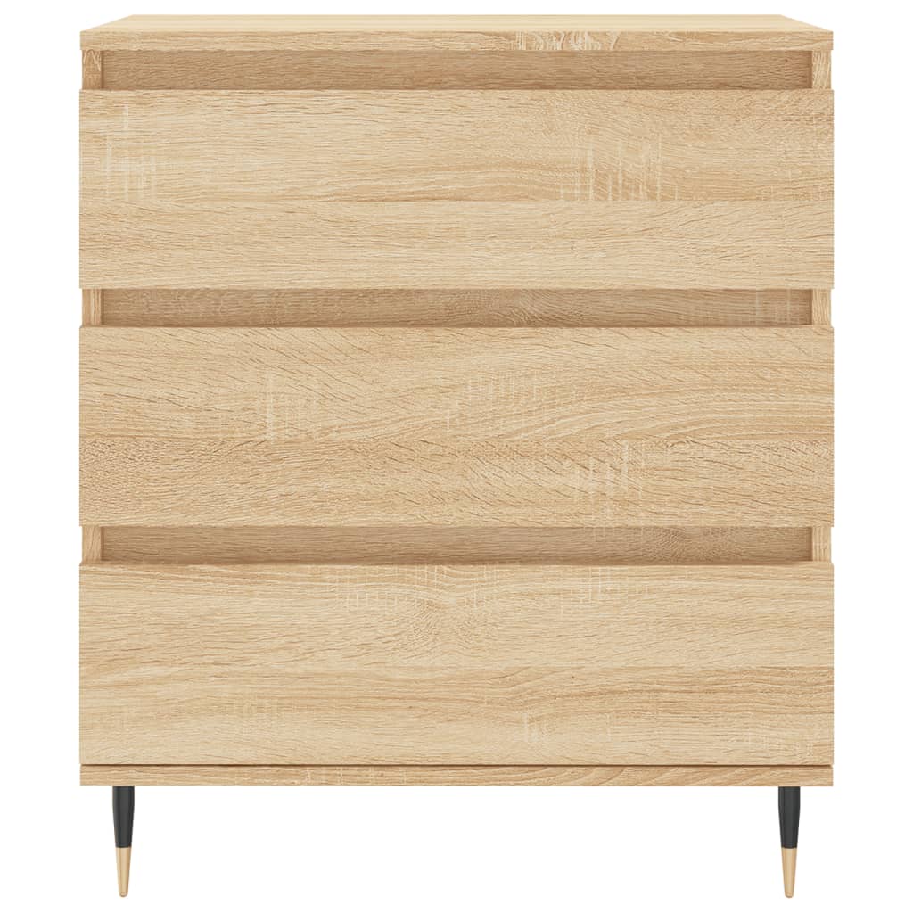 Dressoir 60x35x70 cm bewerkt hout