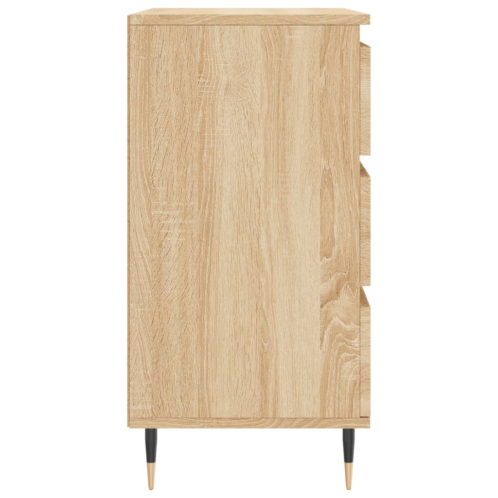 Dressoir 60x35x70 cm bewerkt hout