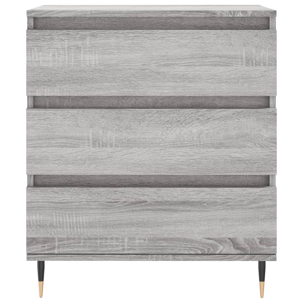 Dressoir 60x35x70 cm bewerkt hout