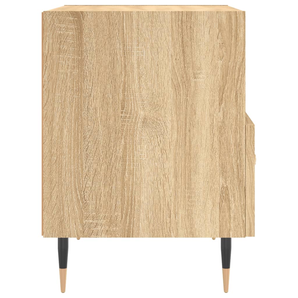 Nachtkastjes 2 st 40x35x47,5 cm bewerkt hout