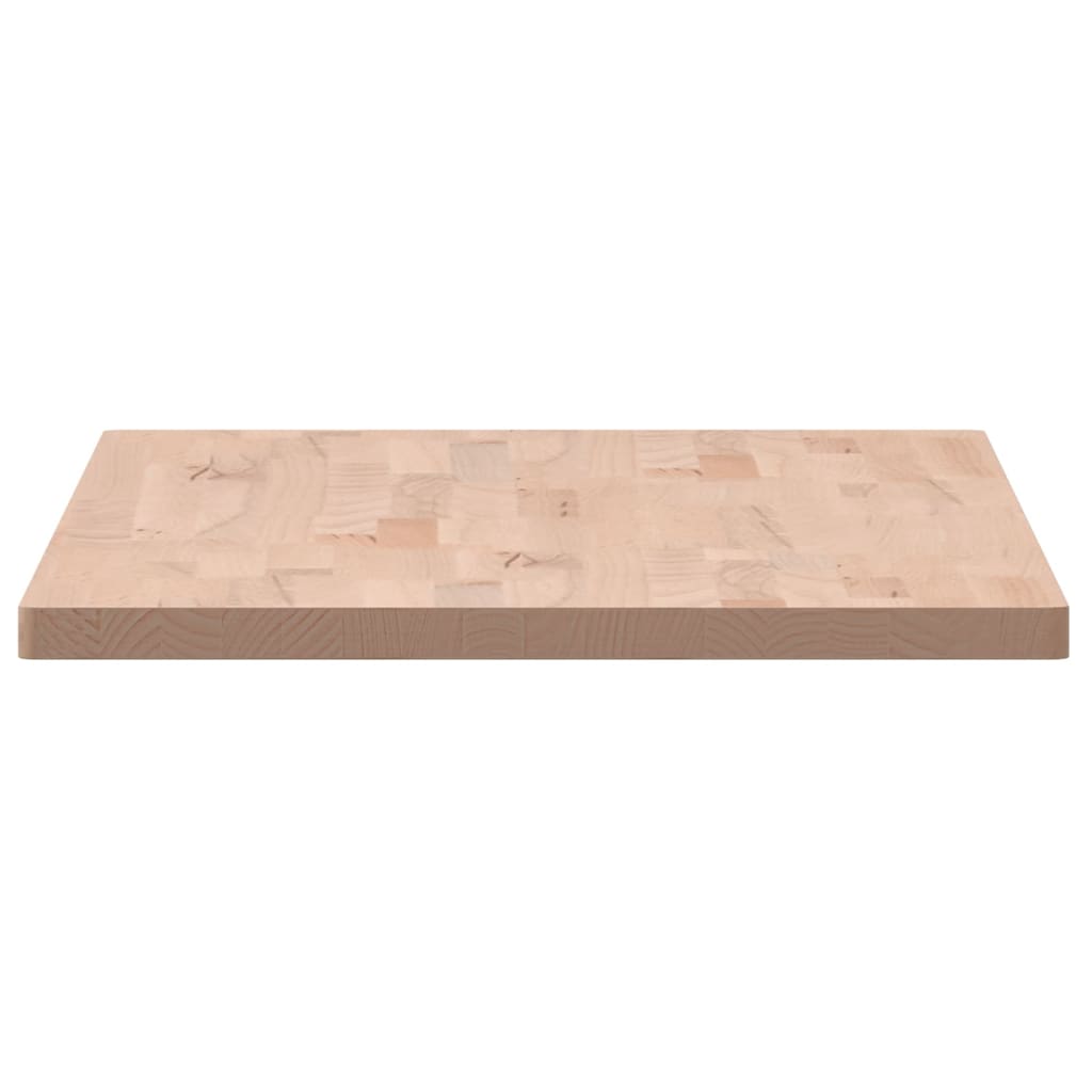 Tafelblad rechthoekig 100x50x4 cm massief beukenhout