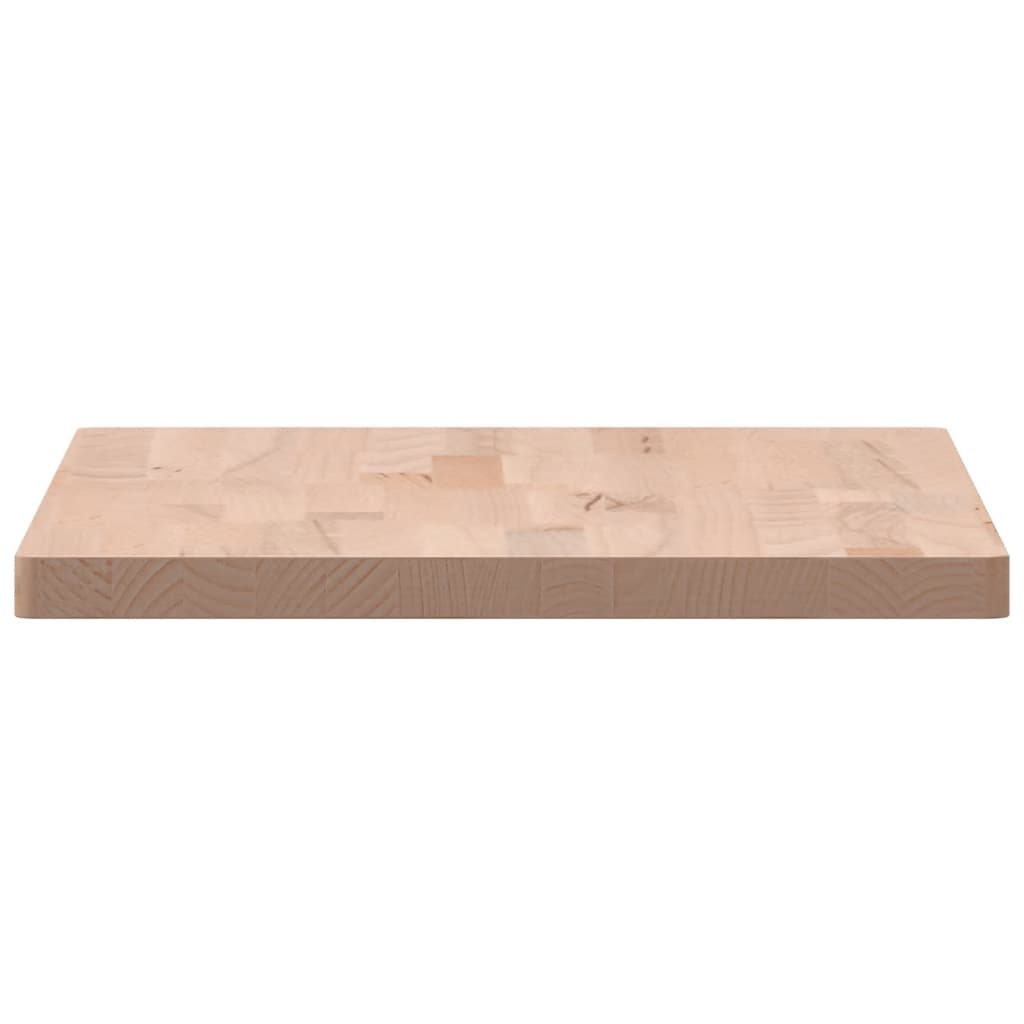 Tafelblad rechthoekig 100x50x4 cm massief beukenhout