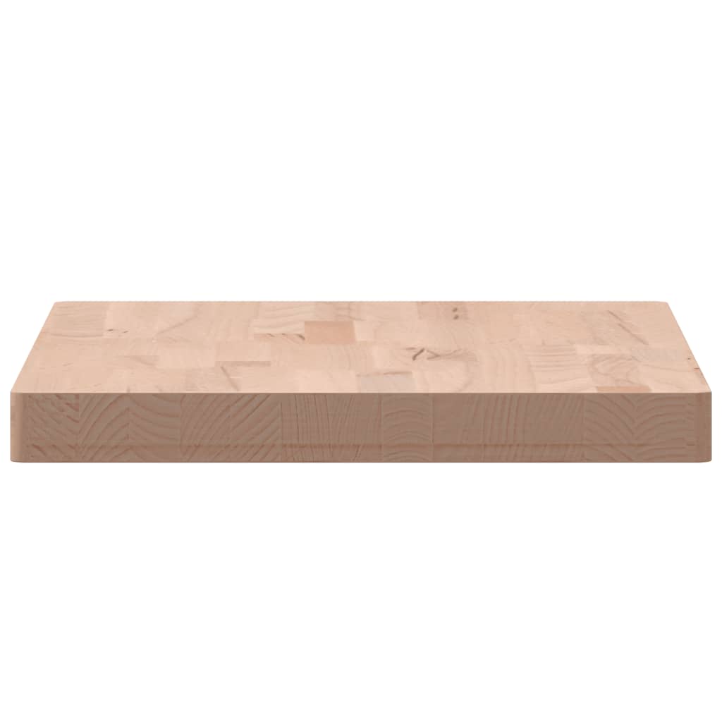 Tafelblad rechthoekig 100x50x4 cm massief beukenhout