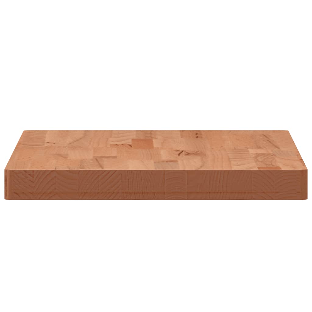 Tafelblad rechthoekig 100x50x4 cm massief beukenhout