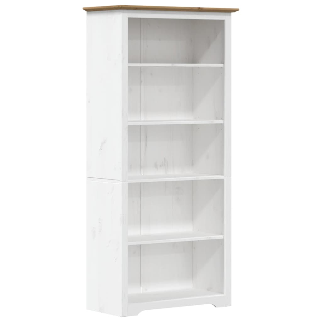 Boekenkast 5-laags BODO 82x40x173 cm massief grenenhout