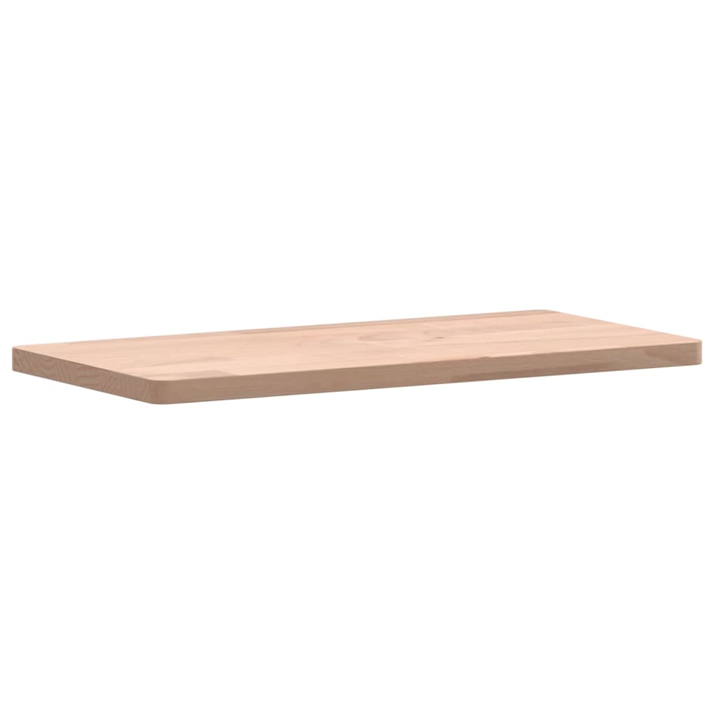 Wandschap 100x20x4 cm massief beukenhout