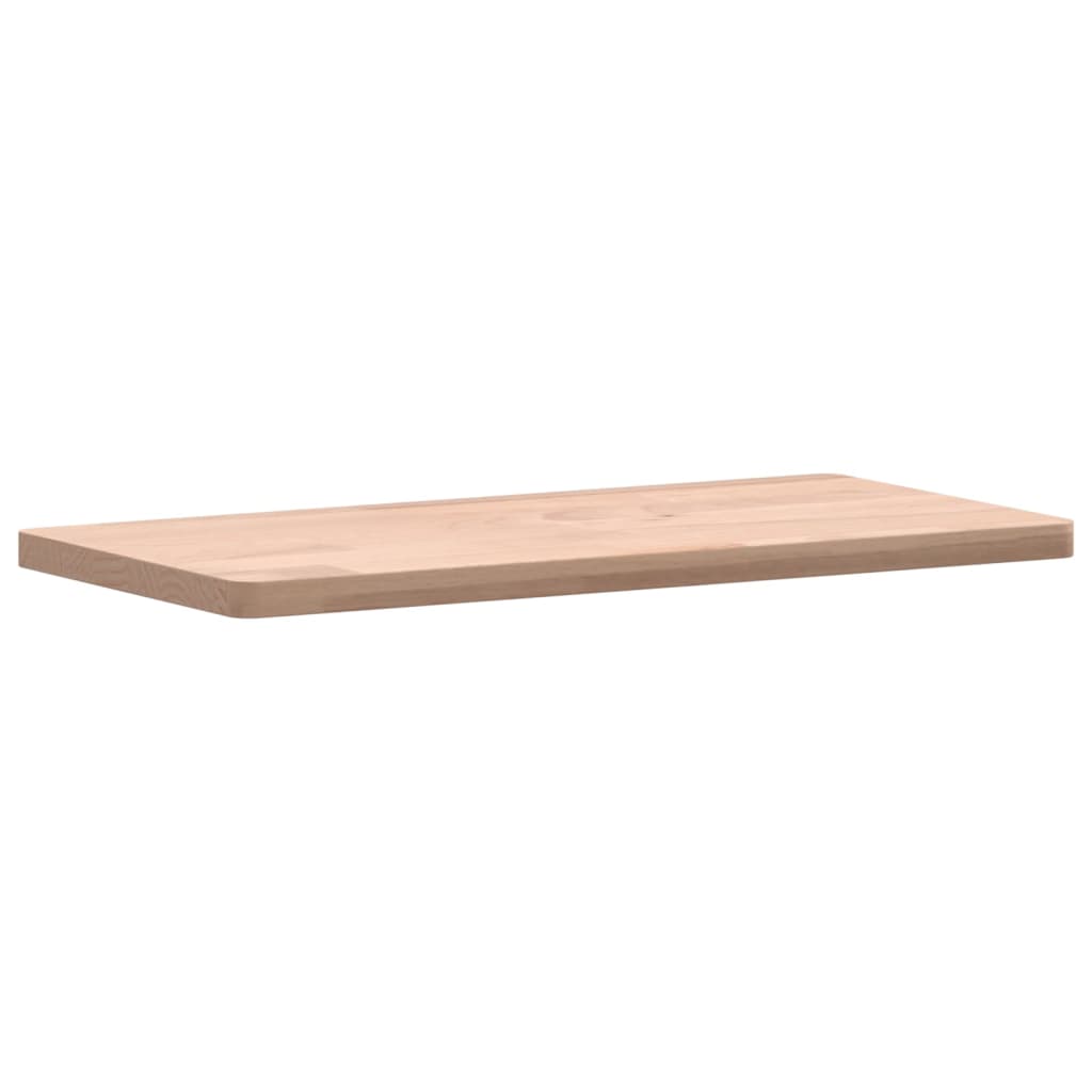 Wandschap 100x20x4 cm massief beukenhout