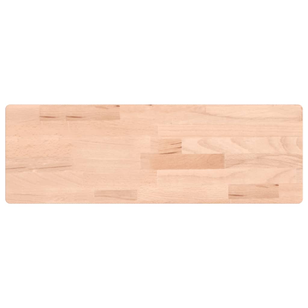 Wandschap 100x20x4 cm massief beukenhout