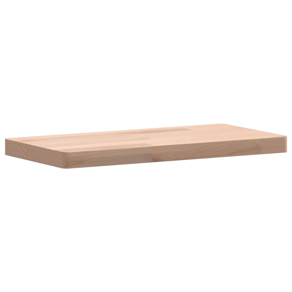 Wandschap 100x20x4 cm massief beukenhout