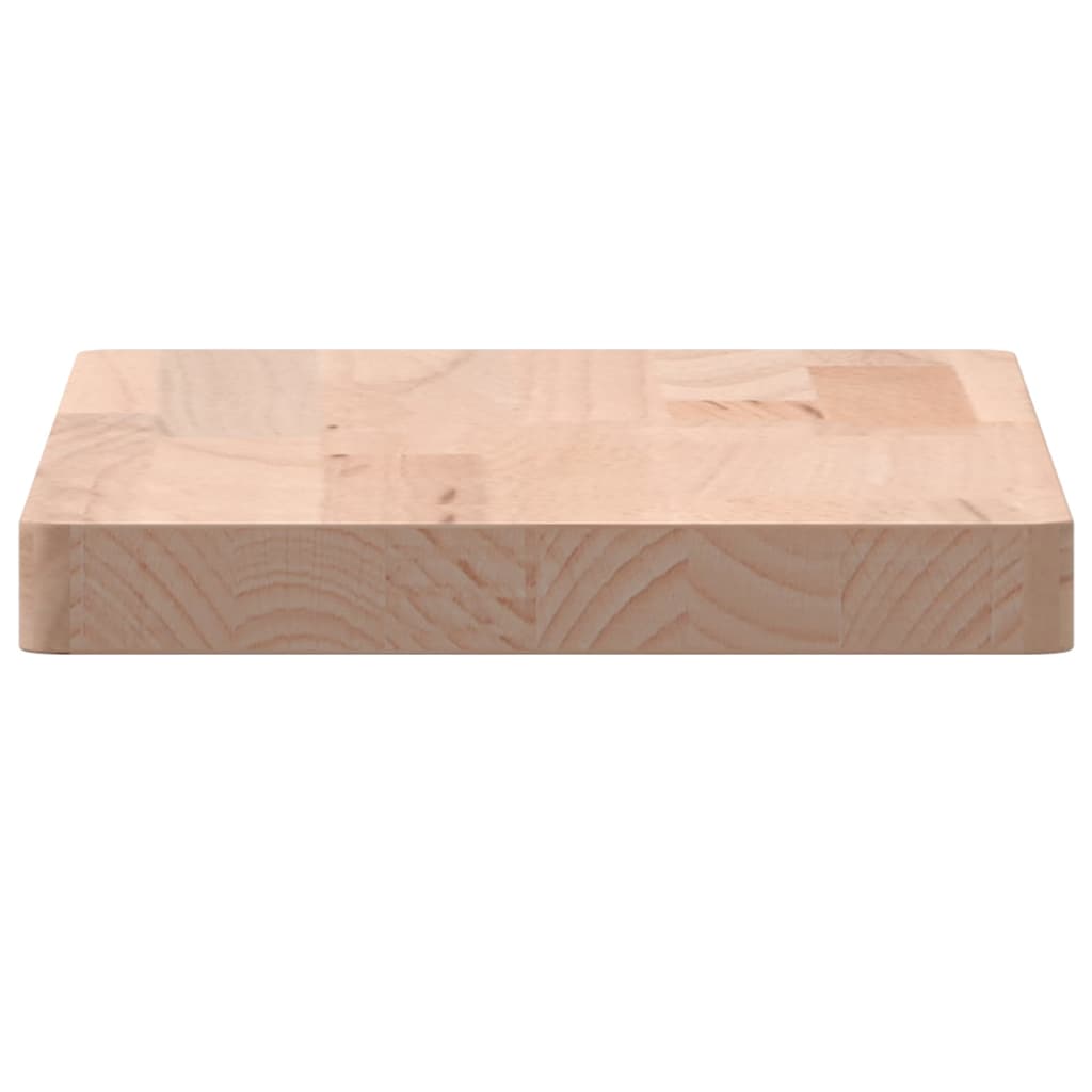 Wandschap 100x20x4 cm massief beukenhout