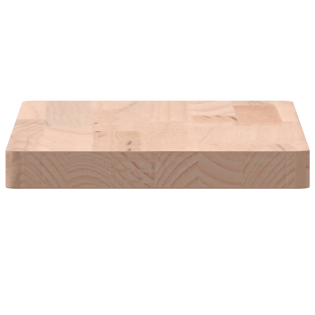 Wandschap 60x20x2,5 cm massief beukenhout