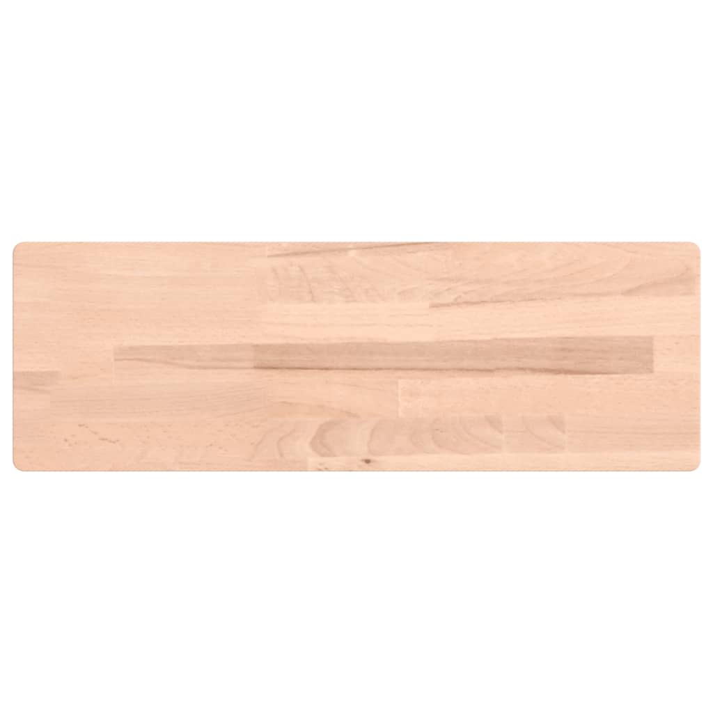 Wandschap 60x20x2,5 cm massief beukenhout