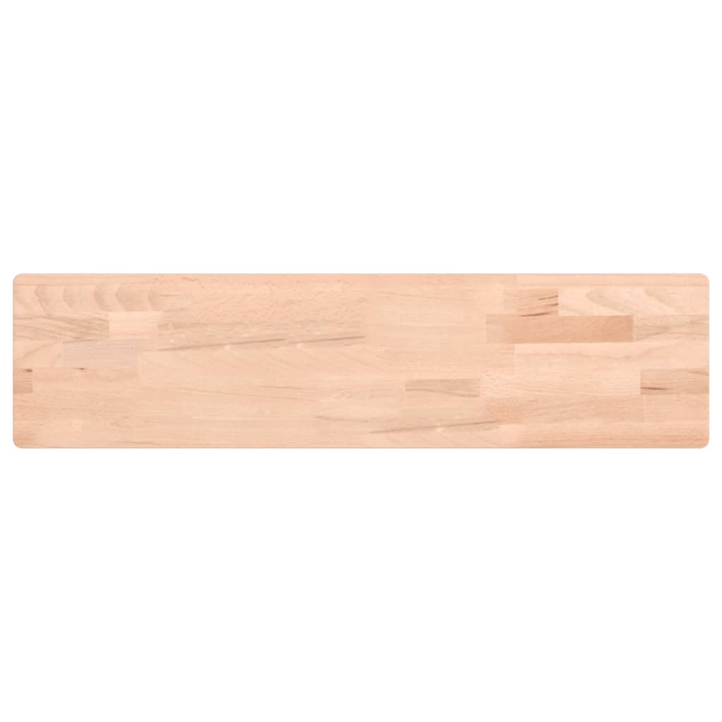 Wandschap 60x20x2,5 cm massief beukenhout