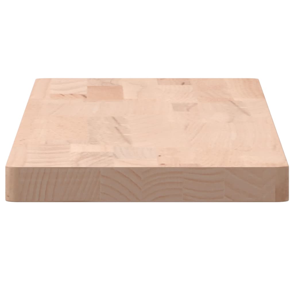 Wandschap 100x20x4 cm massief beukenhout