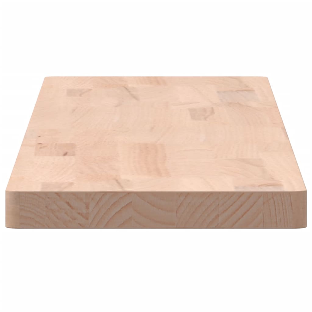 Wandschap 60x20x4 cm massief beukenhout