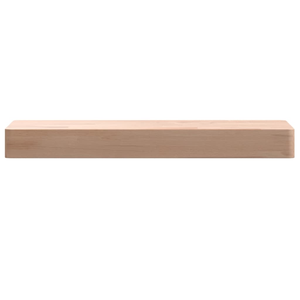 Wandschap 100x20x4 cm massief beukenhout