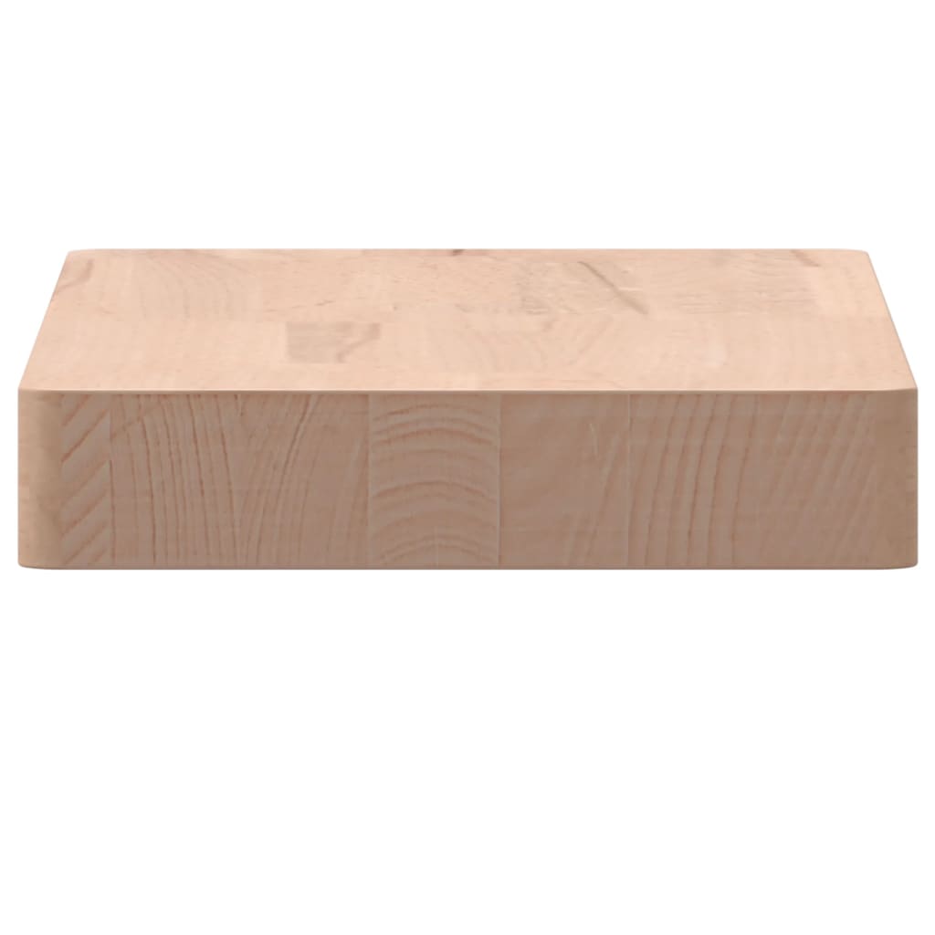 Wandschap 60x20x2,5 cm massief beukenhout