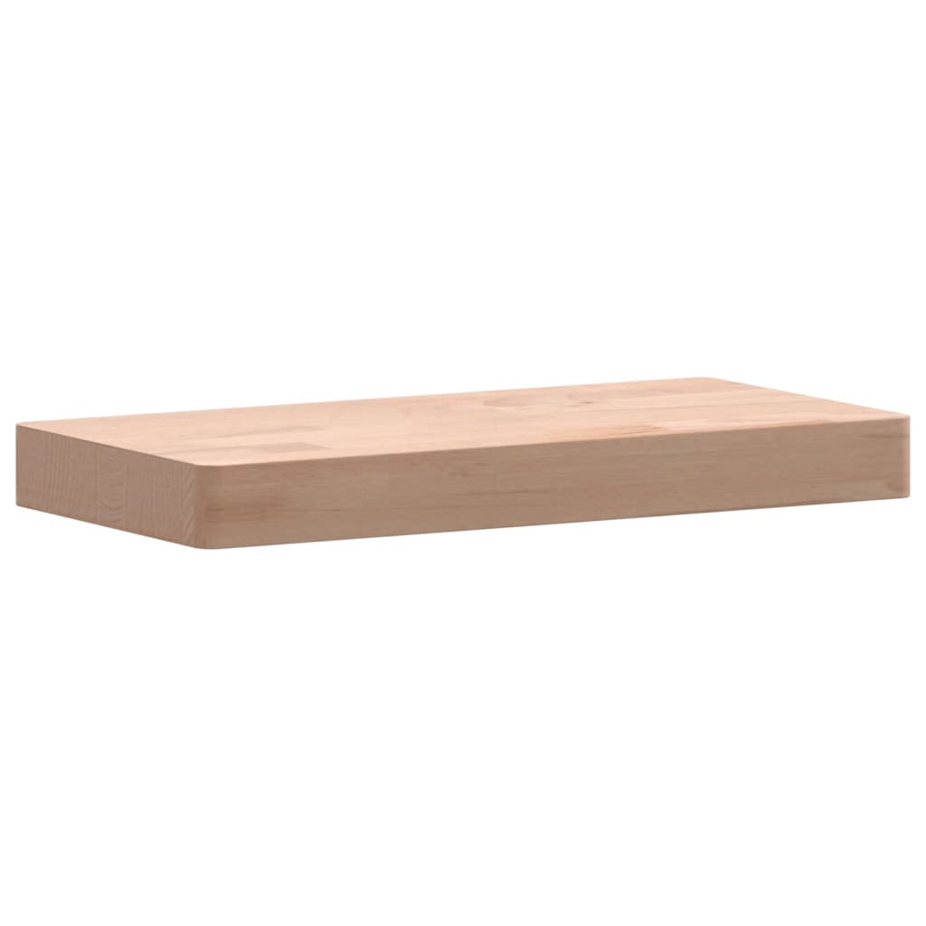 Wandschap 100x20x4 cm massief beukenhout