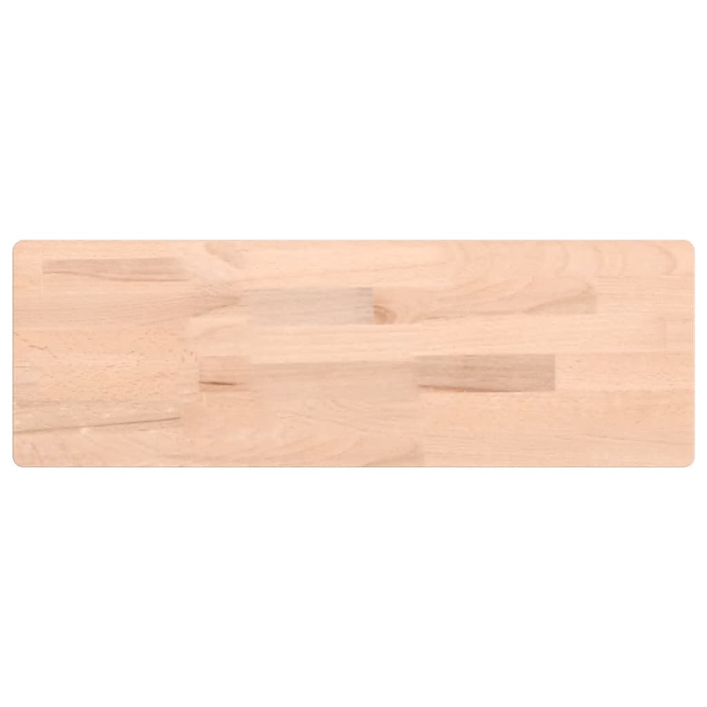 Wandschap 100x20x4 cm massief beukenhout