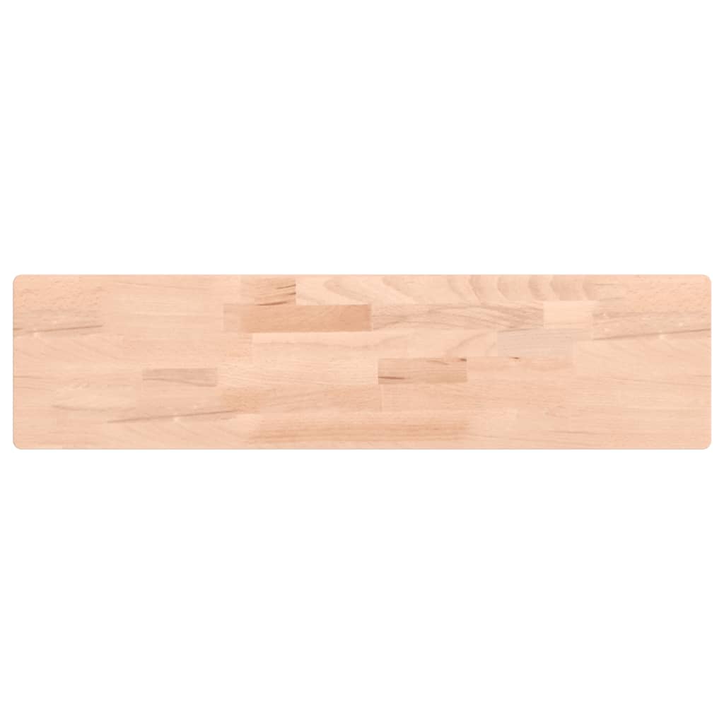 Wandschap 60x20x4 cm massief beukenhout