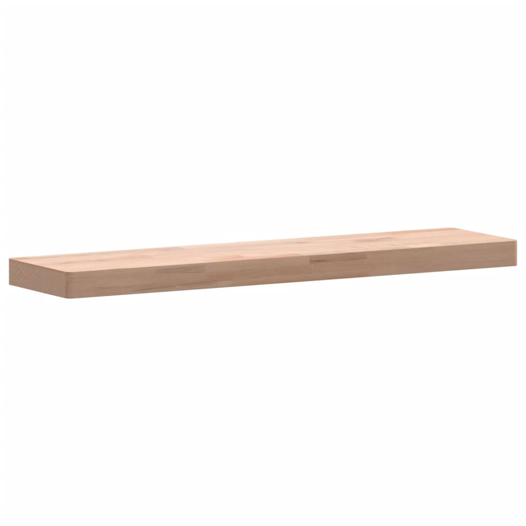 Wandschap 100x20x4 cm massief beukenhout