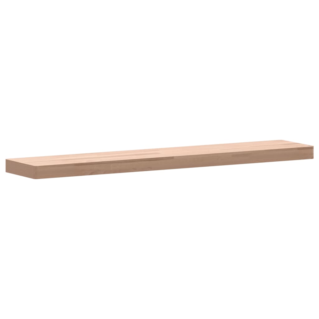 Wandschap 60x20x4 cm massief beukenhout