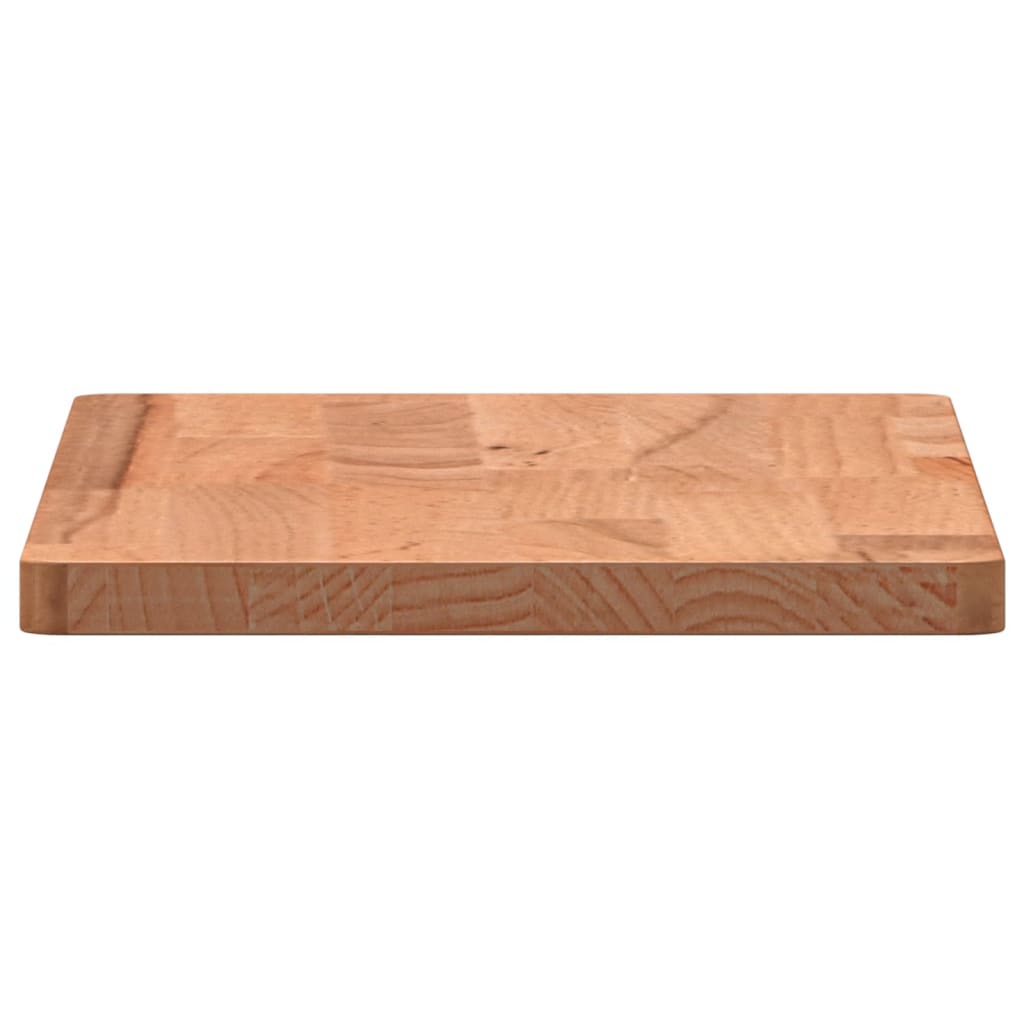 Wandschap 100x20x4 cm massief beukenhout