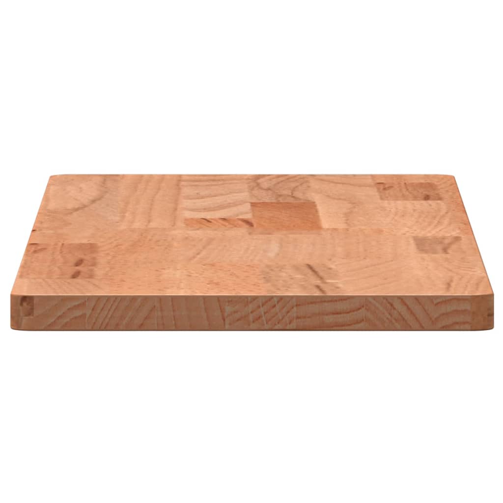 Wandschap 60x20x4 cm massief beukenhout