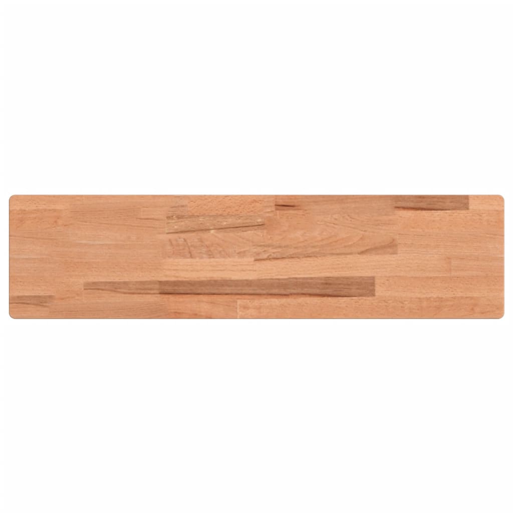 Wandschap 100x20x4 cm massief beukenhout