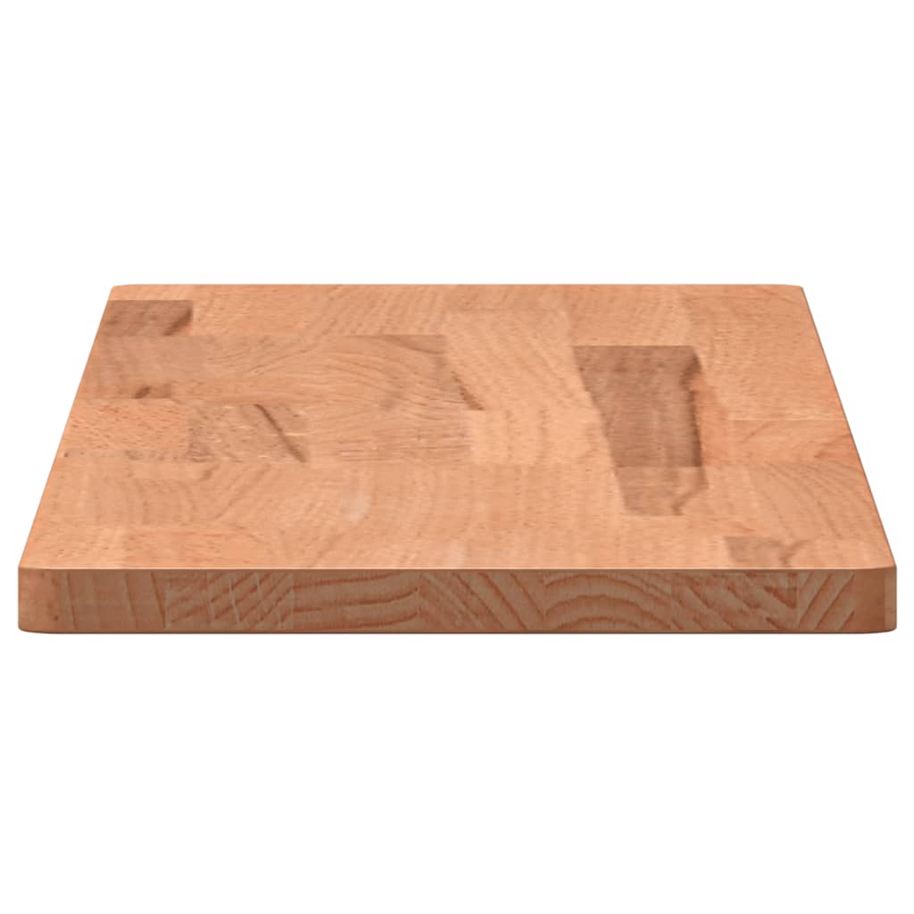 Wandschap 60x20x4 cm massief beukenhout