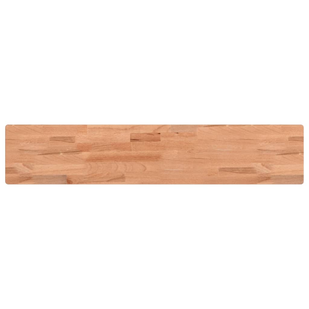 Wandschap 60x20x4 cm massief beukenhout