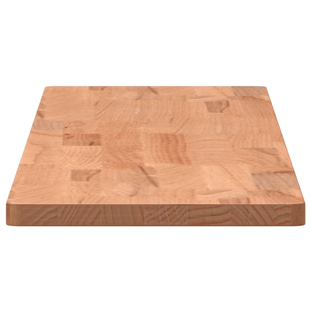 Wandschap 60x20x4 cm massief beukenhout